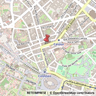 Mappa Via Cavour, 237, 00184 Roma, Roma (Lazio)