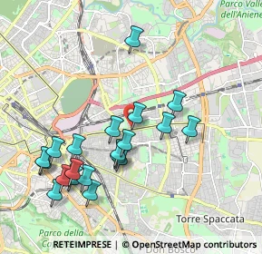 Mappa Viale della Stazione Prenestina, 00177 Roma RM, Italia (2.096)