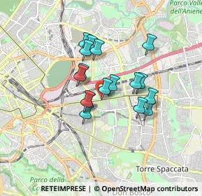 Mappa Viale della Stazione Prenestina, 00177 Roma RM, Italia (1.37529)