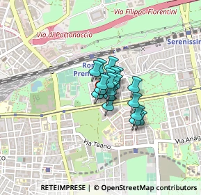 Mappa Viale della Stazione Prenestina, 00177 Roma RM, Italia (0.193)