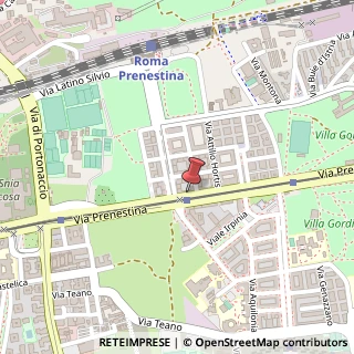 Mappa Via Prenestina, 271, 00177 Roma, Roma (Lazio)