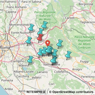 Mappa Via Del Pisciarello snc, 00010 Poli RM, Italia (11.58375)