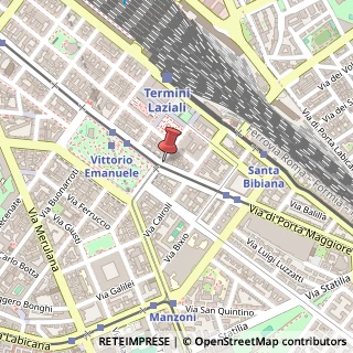 Mappa Via Ferruccio, 26, 00185 Roma, Roma (Lazio)