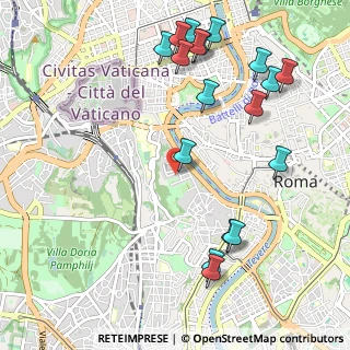 Mappa Via di S. Francesco di Sales, 00165 Roma RM, Italia (1.3525)