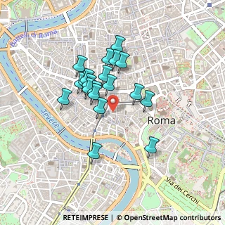 Mappa Via dei Falegnami, 00186 Roma RM, Italia (0.3685)