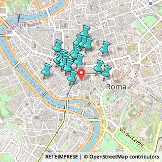 Mappa Via dei Falegnami, 00186 Roma RM, Italia (0.3475)
