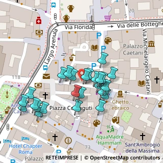 Mappa Piazza Costaguti, 00186 Roma RM, Italia (0.04)
