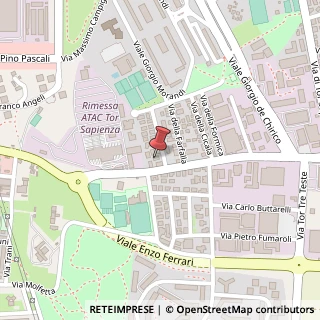 Mappa Via Casali del Drago, 5b, 00155 Roma, Roma (Lazio)