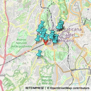 Mappa Via del Casale di San Pio V, 00165 Roma RM, Italia (1.20421)