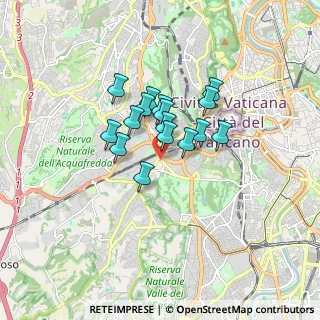 Mappa Via del Casale di San Pio V, 00165 Roma RM, Italia (1.19063)