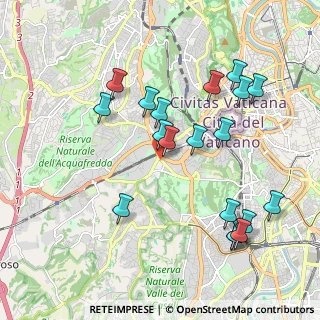 Mappa Via del Casale di San Pio V, 00165 Roma RM, Italia (2.19368)
