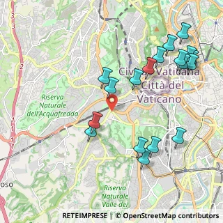 Mappa Via del Casale di San Pio V, 00165 Roma RM, Italia (2.45389)