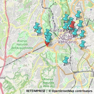 Mappa Via del Casale di San Pio V, 00165 Roma RM, Italia (2.27158)