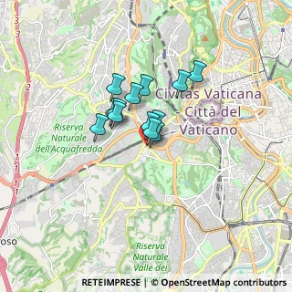 Mappa Via del Casale di San Pio V, 00165 Roma RM, Italia (1.09308)
