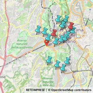 Mappa Via del Casale di San Pio V, 00165 Roma RM, Italia (1.9625)