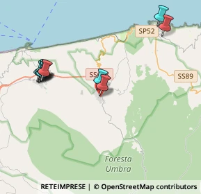 Mappa Via Funno del Medico, 71018 Vico del Gargano FG, Italia (4.62636)