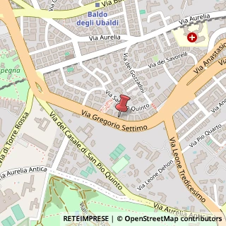Mappa Via Gregorio VII, 414, 00165 Roma, Roma (Lazio)