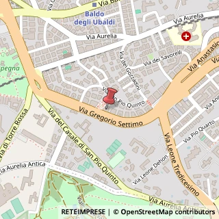 Mappa Via Gregorio VII, 426, 00165 Roma, Roma (Lazio)