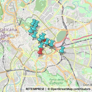 Mappa Via Principe Eugenio, 00185 Roma RM, Italia (1.26083)
