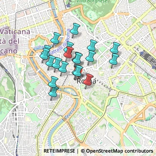 Mappa Piazza Margana, 00186 Roma RM, Italia (0.7255)