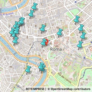 Mappa Piazza Margana, 00186 Roma RM, Italia (0.7375)