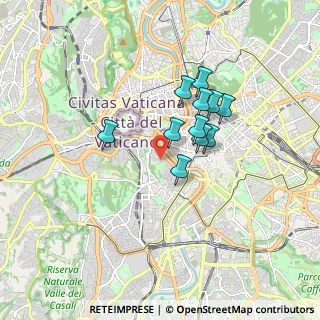 Mappa Via della Penitenza, 00165 Roma RM, Italia (1.36909)