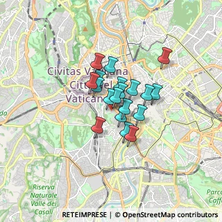 Mappa Via della Penitenza, 00165 Roma RM, Italia (1.09158)