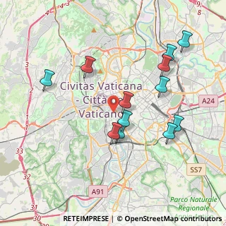 Mappa Via della Penitenza, 00165 Roma RM, Italia (4.07167)