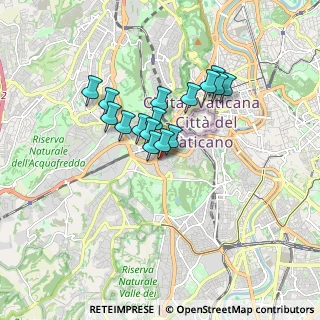 Mappa Via Ludovico Micara, 00165 Roma RM, Italia (1.35563)