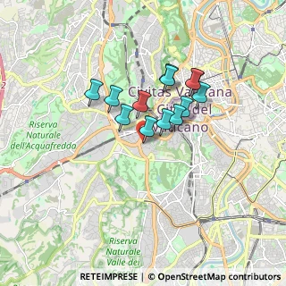 Mappa Via Ludovico Micara, 00165 Roma RM, Italia (1.35)
