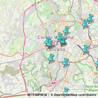 Mappa Via Ludovico Micara, 00165 Roma RM, Italia (4.63769)