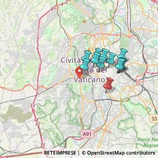 Mappa Via Francesco Satolli, 00165 Roma RM, Italia (3.16583)