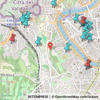Mappa Passeggiata del Gianicolo, 00165 Roma RM, Italia (0.8235)