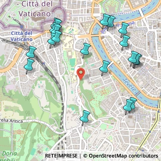 Mappa Passeggiata del Gianicolo, 00165 Roma RM, Italia (0.699)