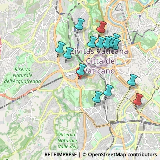 Mappa Via Angelo di Pietro, 00165 Roma RM, Italia (2.08333)