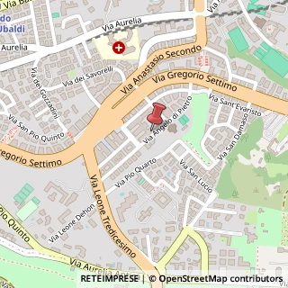 Mappa Via Angelo di Pietro, 21, 00165 Roma, Roma (Lazio)