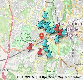 Mappa Largo Lorenzo Mossa, 00164 Roma RM, Italia (1.3675)