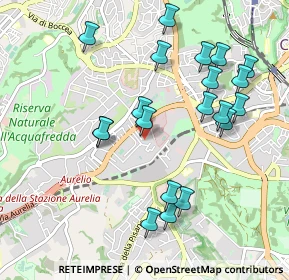 Mappa Largo Lorenzo Mossa, 00164 Roma RM, Italia (1.079)