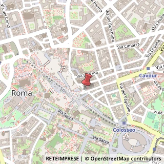 Mappa Via Porfirio, 70, 00184 Roma, Roma (Lazio)