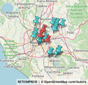 Mappa Via Filippo Smaldone, 00171 Roma RM, Italia (9.8025)