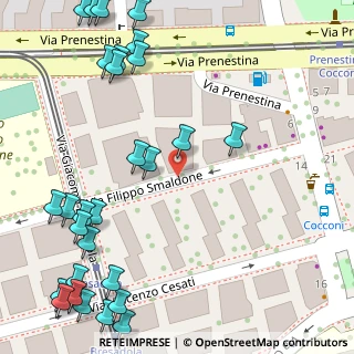 Mappa Via Filippo Smaldone, 00171 Roma RM, Italia (0.08571)