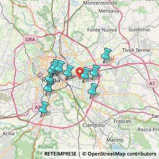 Mappa Via Prenestina, 00171 Roma RM, Italia (5.96818)