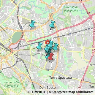 Mappa Via Filippo Smaldone, 00171 Roma RM, Italia (1.05364)