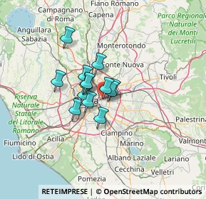 Mappa Piazza Ronchi, 00177 Roma RM, Italia (8.05385)