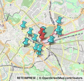 Mappa V.le dello Scalo di San Lorenzo, 00159 Roma RM, Italia (1.24471)