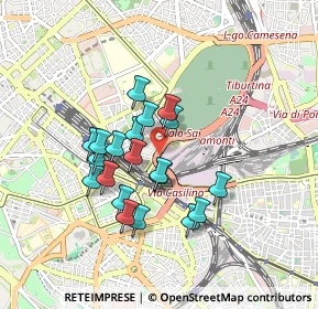 Mappa V.le dello Scalo di San Lorenzo, 00159 Roma RM, Italia (0.7575)