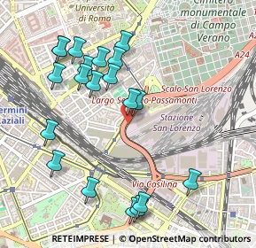 Mappa V.le dello Scalo di San Lorenzo, 00159 Roma RM, Italia (0.567)