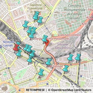 Mappa Viale Scalo San Lorenzo, 00185 Roma RM, Italia (0.612)