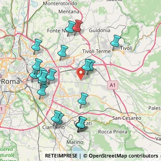 Mappa Via Caterina Usai, 00132 Roma RM, Italia (9.2545)