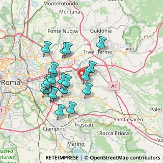 Mappa Via Caterina Usai, 00132 Roma RM, Italia (6.79053)